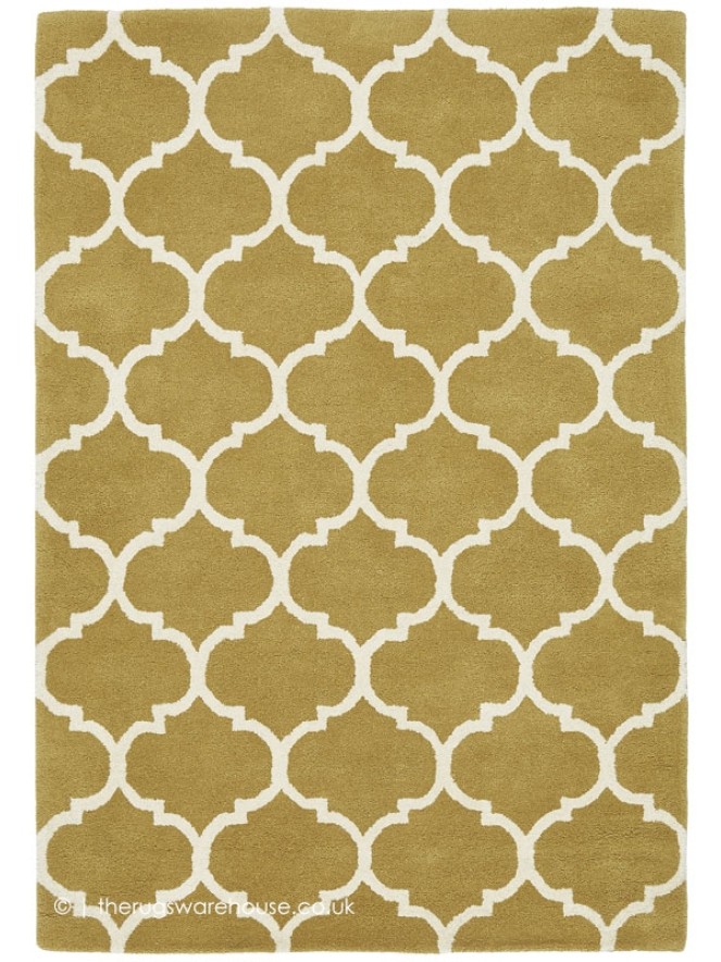 Albany Ogee Ochre Rug - 7