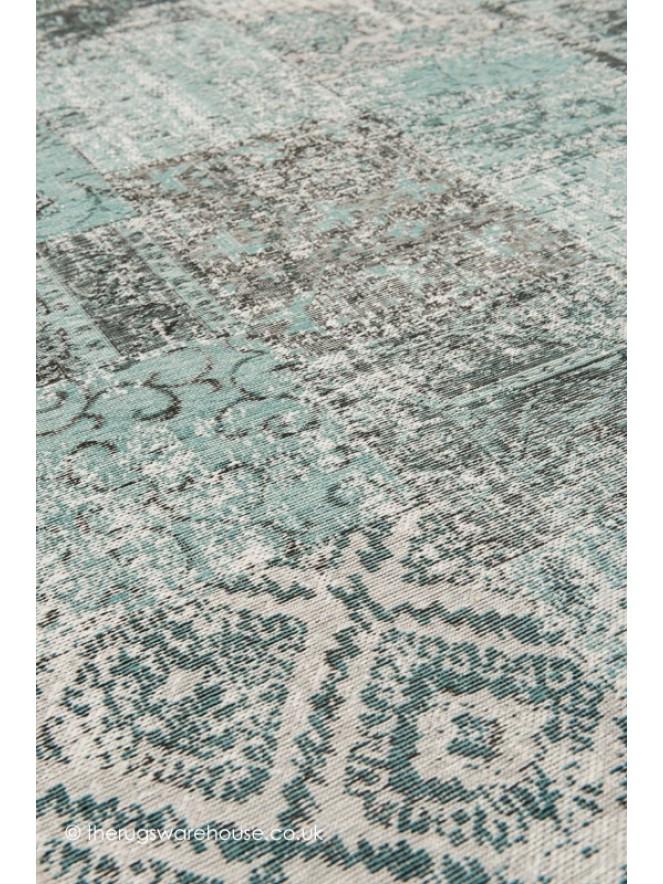 Amalfi Teal Rug - 5