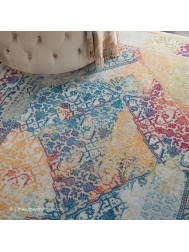 Ankara Ivory Multi Rug - Thumbnail - 3