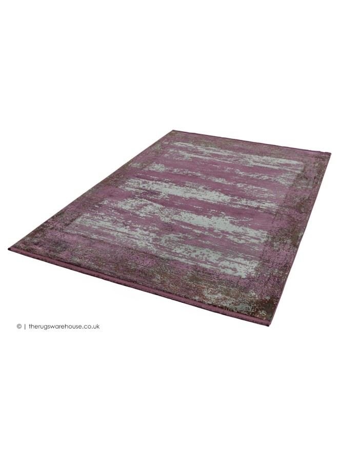 Athera Bordeaux Border Rug - 5