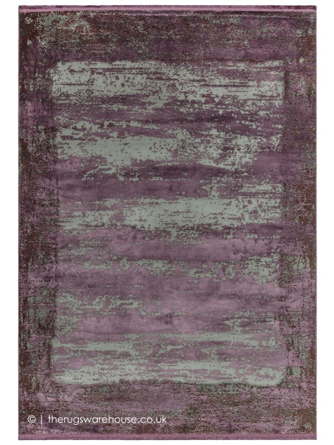 Athera Bordeaux Border Rug - 6