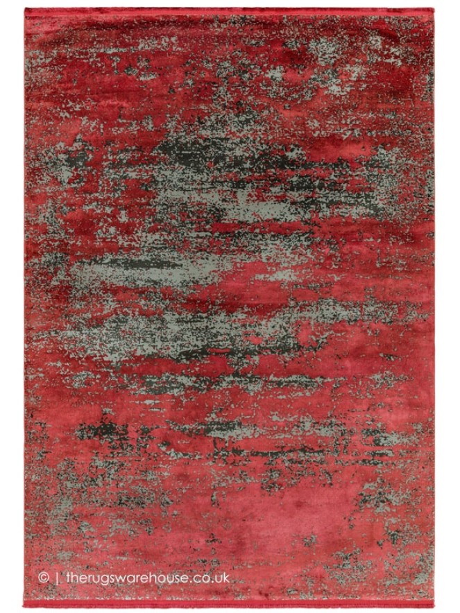 Athera Ruby Abstract Rug - 7