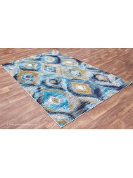 Colores Zena Blue Rug - Thumbnail - 8
