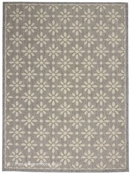 Cozumel Blossom Grey Rug - Thumbnail - 9