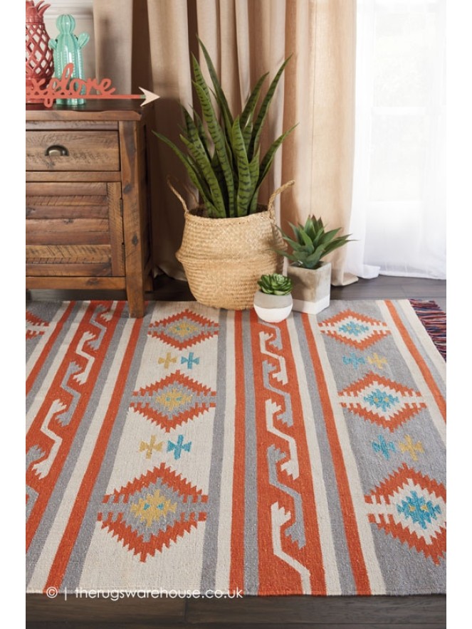 Baja Stripes Grey Rug - 3