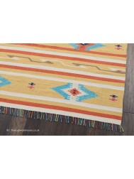Baja Stripes Yellow Rug - Thumbnail - 3