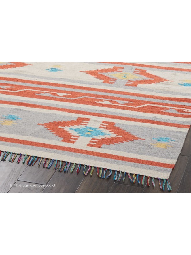 Baja Stripes Grey Rug - 4