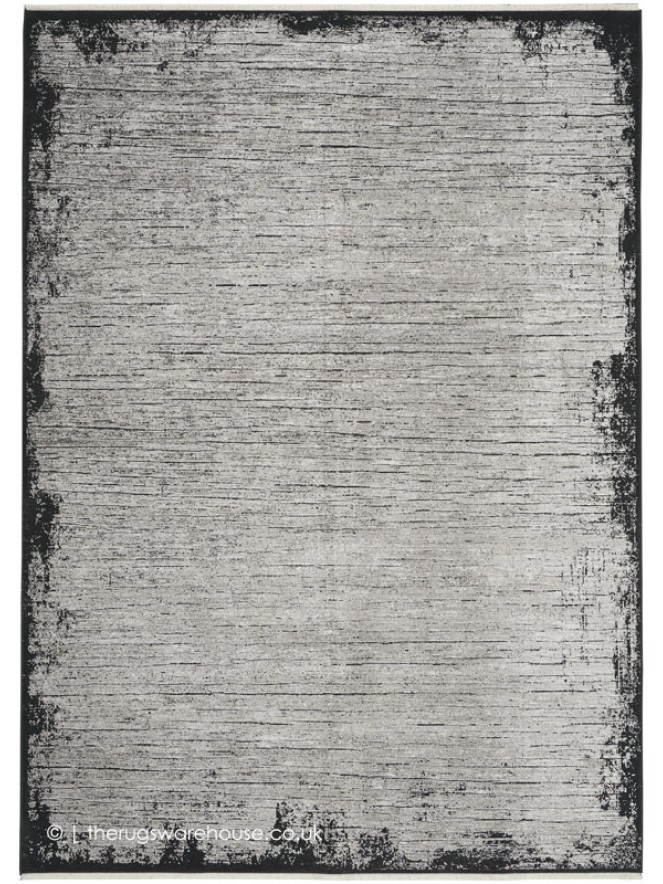 Balian Grey Black Rug - 5