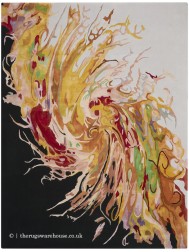 Prismatic Black Multi Rug - Thumbnail - 7