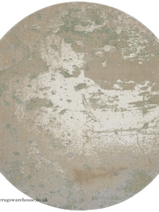 Twilight Chic Ivory Green Circle