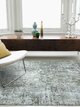 Olympia Grey Gold Abstract