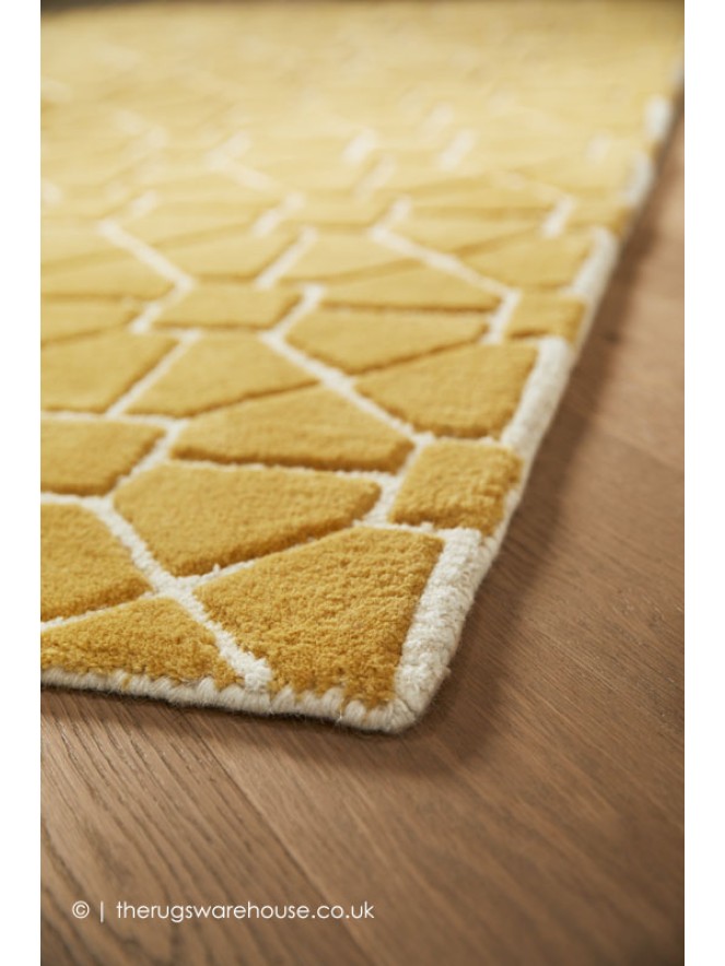 Harmony Geo Ochre Rug - 4