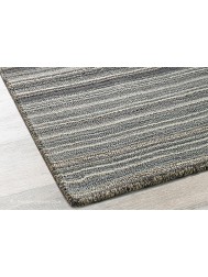 Fine Stripes Grey Rug - Thumbnail - 3
