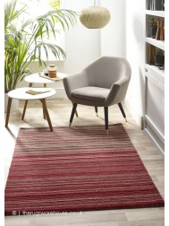 Fine Stripes Red Rug - Thumbnail - 2