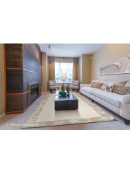 Aubert Ivory Grey Rug - Thumbnail - 2