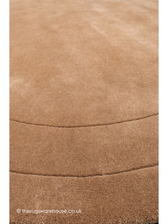 Dhaka Sand Circle Rug - 5
