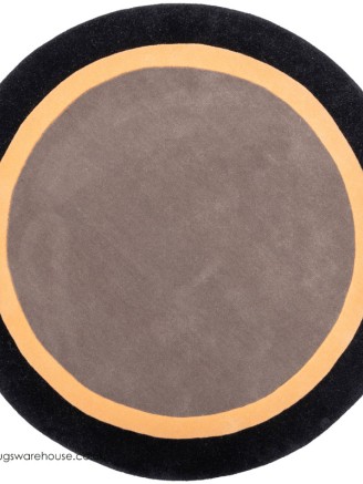 Houston Taupe Black Circle