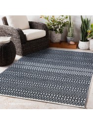 Halsey Black Rug - Thumbnail - 2