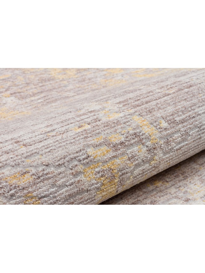 Essence Grey Yellow Rug - 4