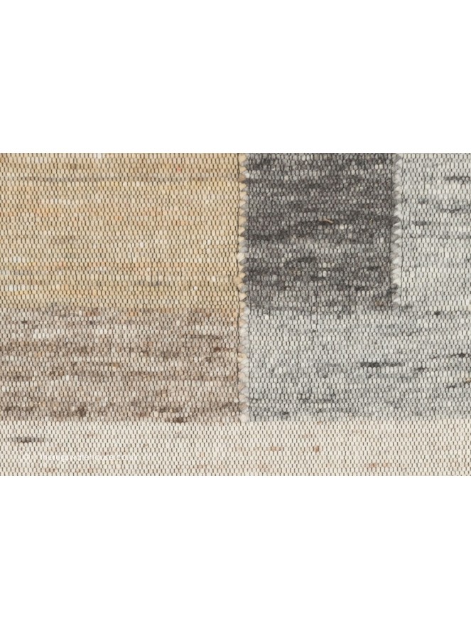 Tiko Blocks Grey Beige Rug - 5