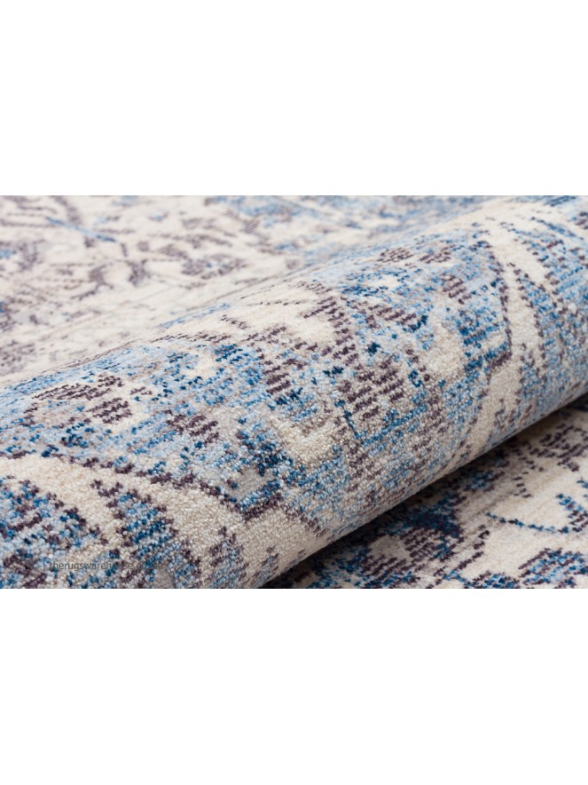 Heritage Ivory Blue Rug - 4