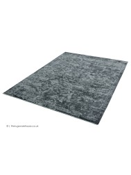 Zehraya Charcoal Vintage Rug - Thumbnail - 6