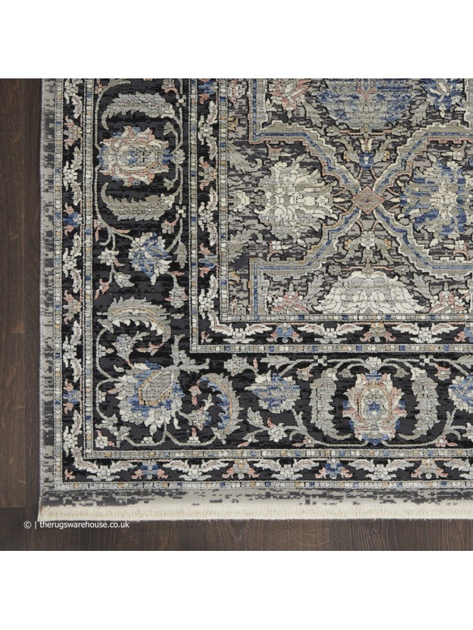 Starry Nights Grey Navy Rug - 5