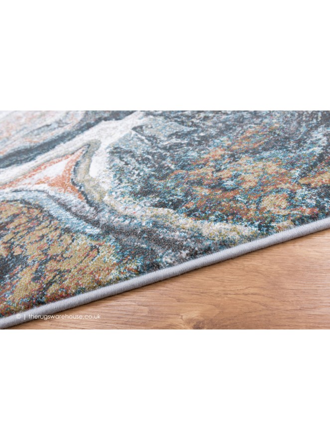Orion Blue Grey Rug - 3