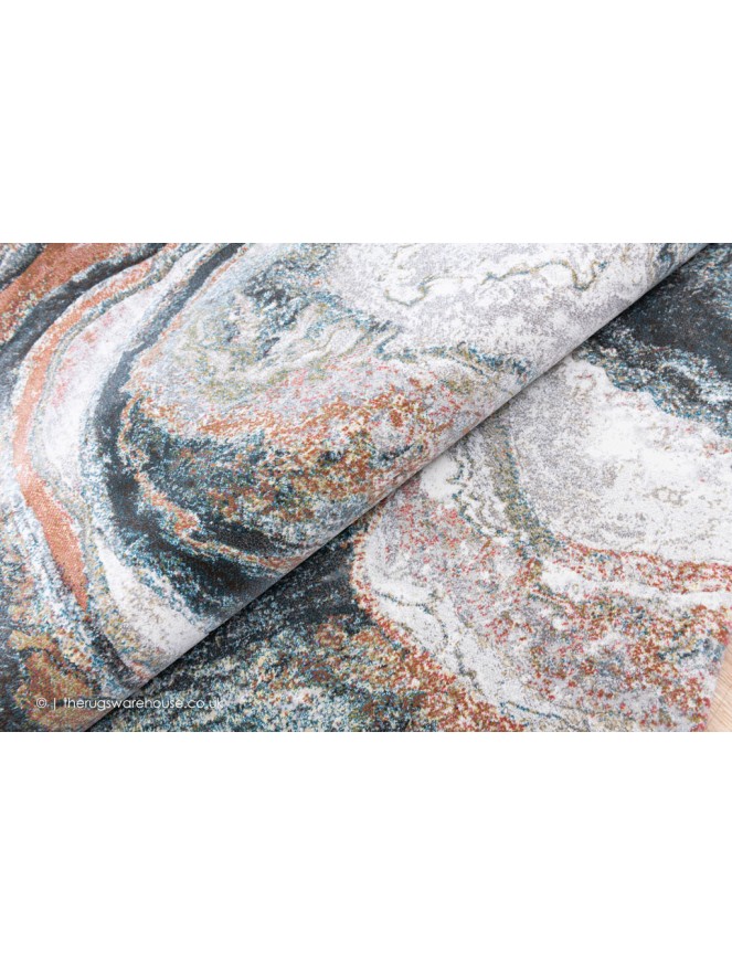 Orion Blue Grey Rug - 4