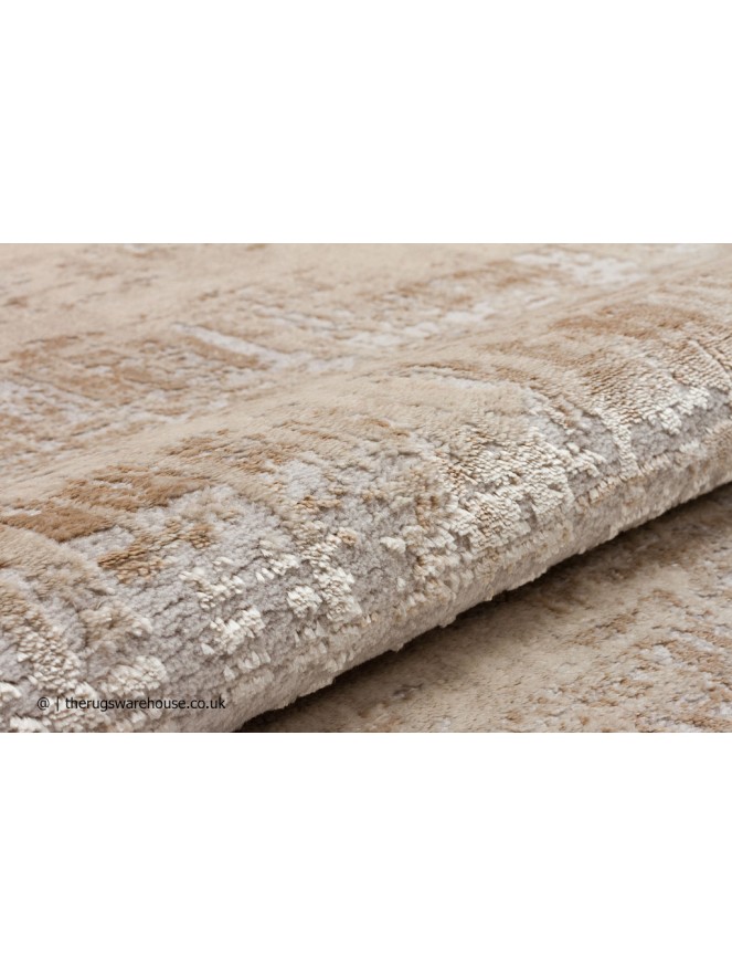 Luzon Distressed Ivory Taupe Rug - 5