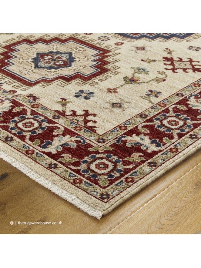 Nomad 5561J Cream Red Rug - 4