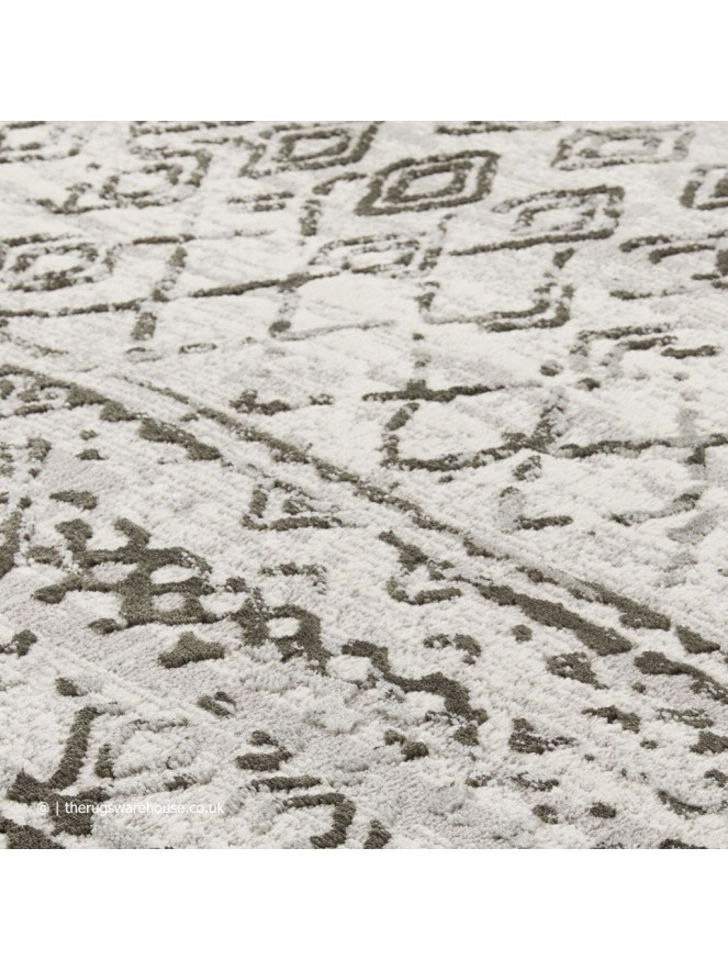 Vinci Distressed Grey Rug - 6