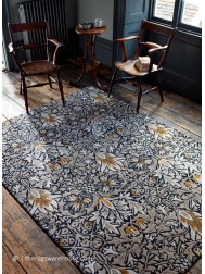 Snakeshead Indigo Rug - Thumbnail - 3