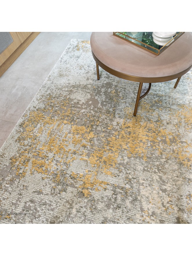 Rossa Silver Gold Rug - 3