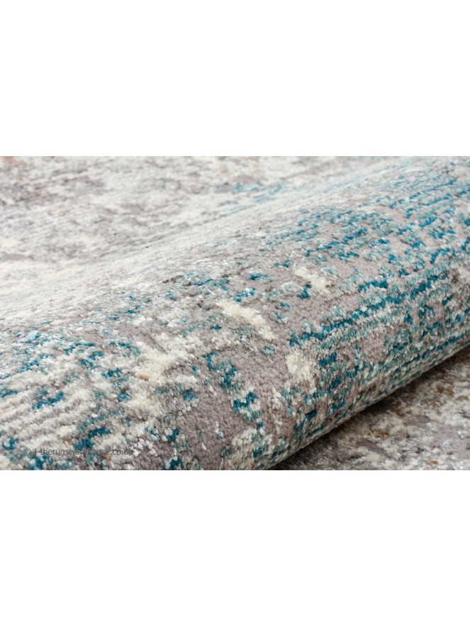 Rossa Teal Rug - 6