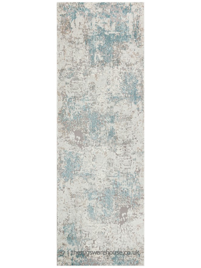 Rossa Teal Runner - 8