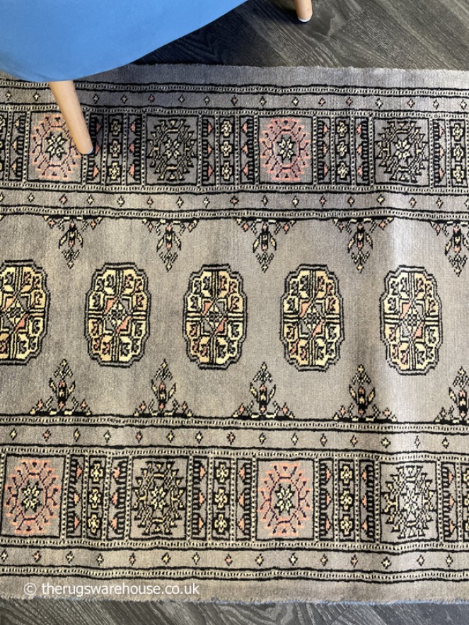 Bokhara Light Grey Runner - 5