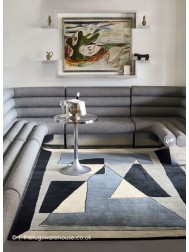 Ciel de Pythagore Bleu Rug - Thumbnail - 2