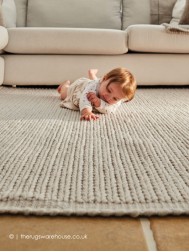 Cable Natural Rug - Thumbnail - 3