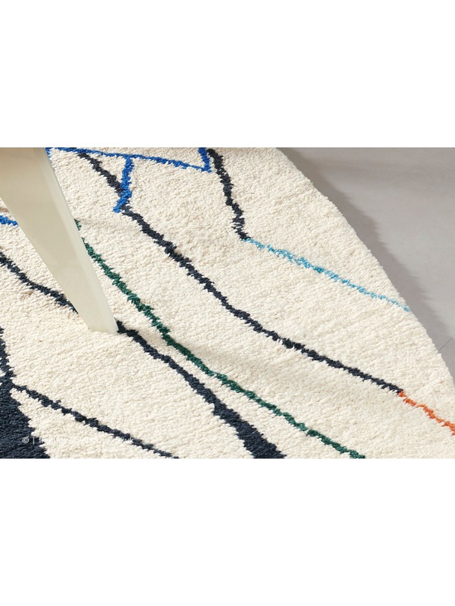 Mobile Blanc Oval Rug - 4