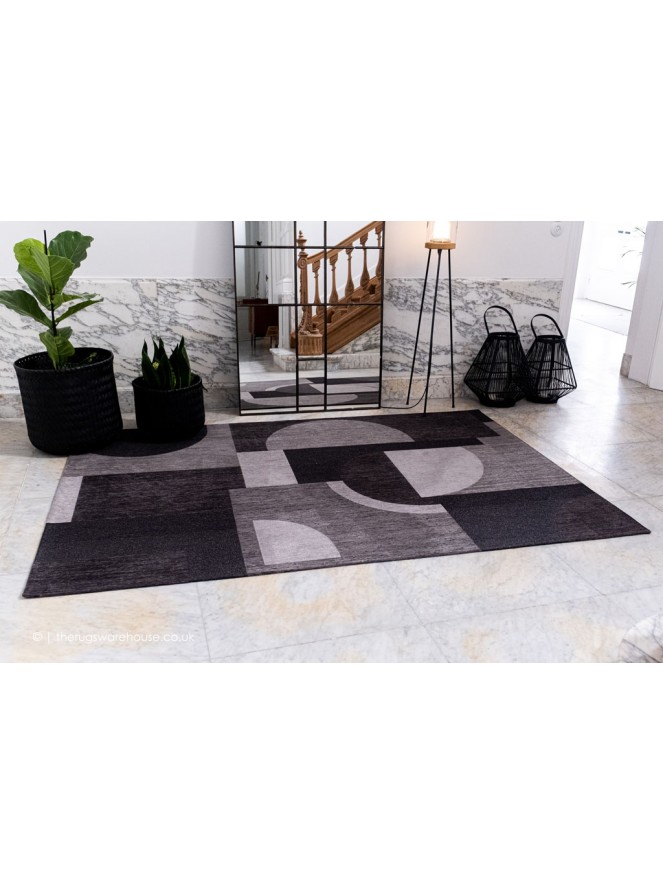 Avant Garde Black Rug - 3