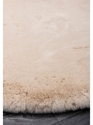Heavenly Beige Circle Rug - Thumbnail - 5