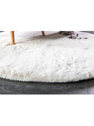 Heavenly Ivory Circle Rug - Thumbnail - 3