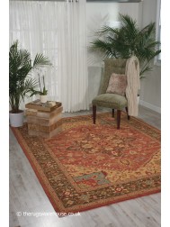 Shivaz Rust Rug - Thumbnail - 2