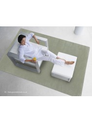 Kigali Silver Green Rug - Thumbnail - 2