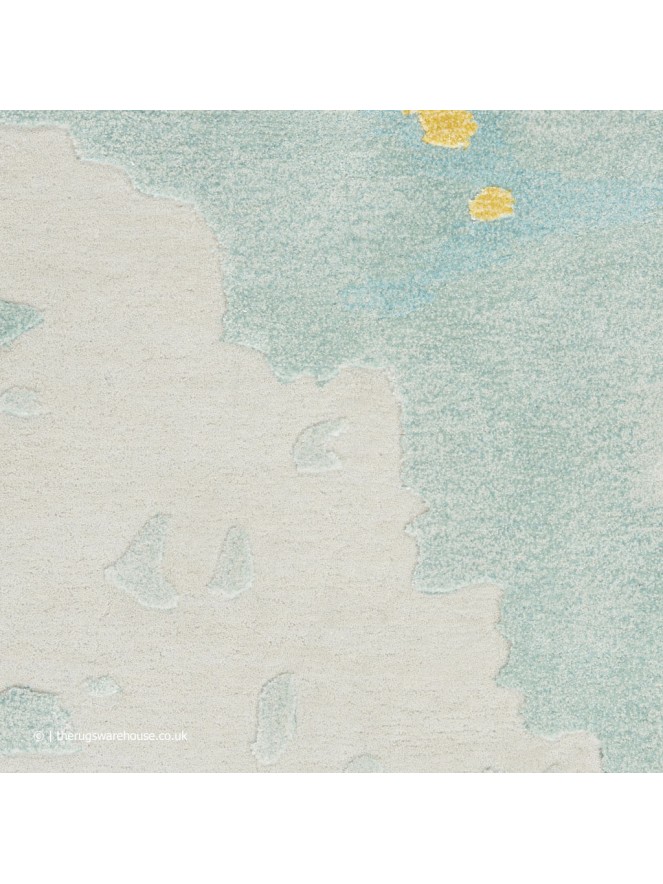 Prismatic Seafoam Gold Rug - 6