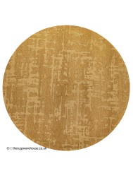 Madagascar Gold Round Rug - Thumbnail - 5