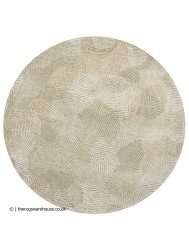 Shell Beige Round Rug - Thumbnail - 5