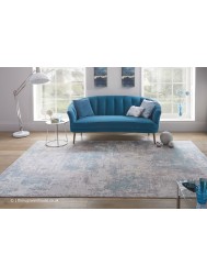 Rossa Teal Rug - Thumbnail - 2