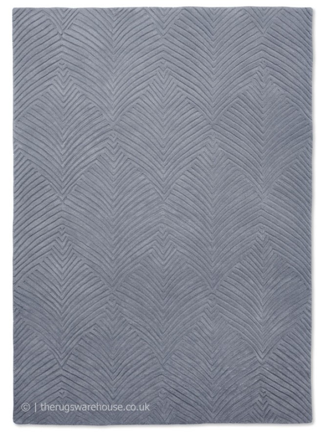 Folia Cool Grey Rug - 7